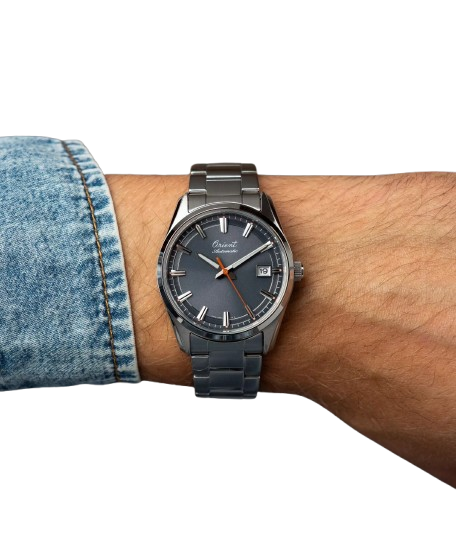 Orient RA-AC0R04N30B Stretto Date 75th Anniversary Edition Automatic Men’s Watch